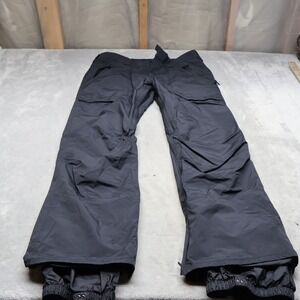 Burton Tactic Snow Pants Mens Large Black Living Lining Ski Snow Winter 34x32